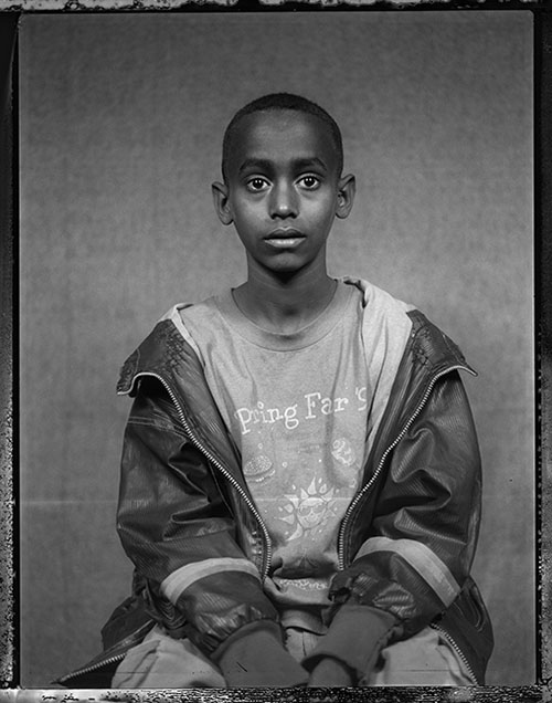 Selected Portrait from a Mobile Studio, Ethiopia