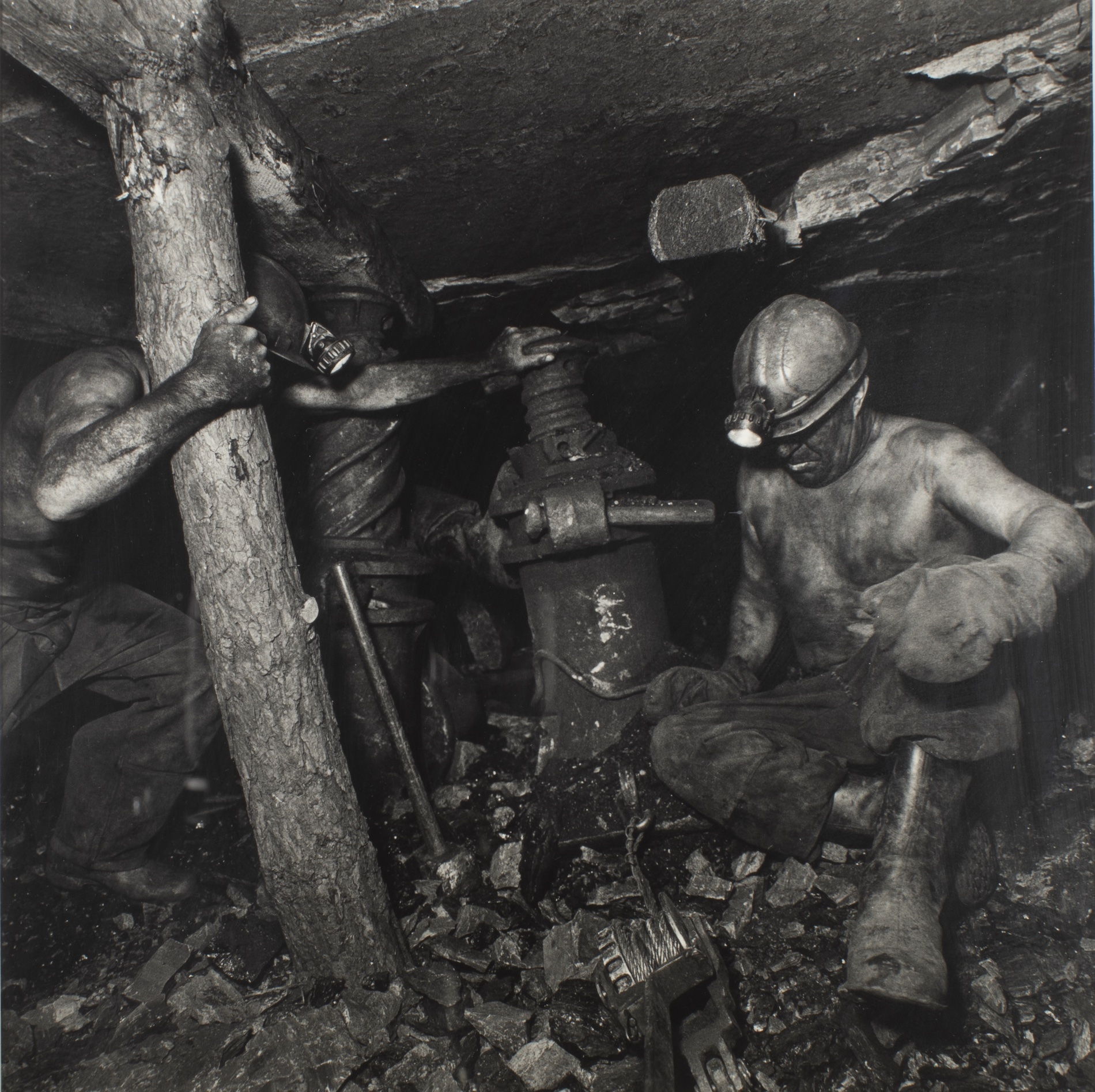 At Kuibishevskaïa Mine, Donetsk, Ukraine, July-August 1993