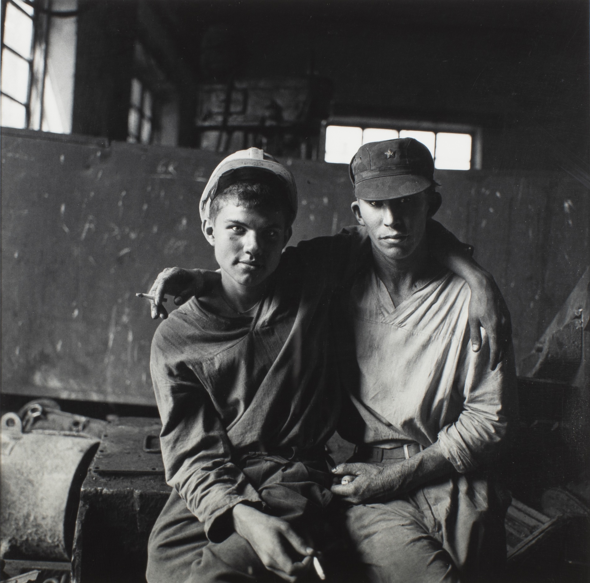 At Kuibishevskaïa Mine, Donetsk, Ukraine, July-August 1993