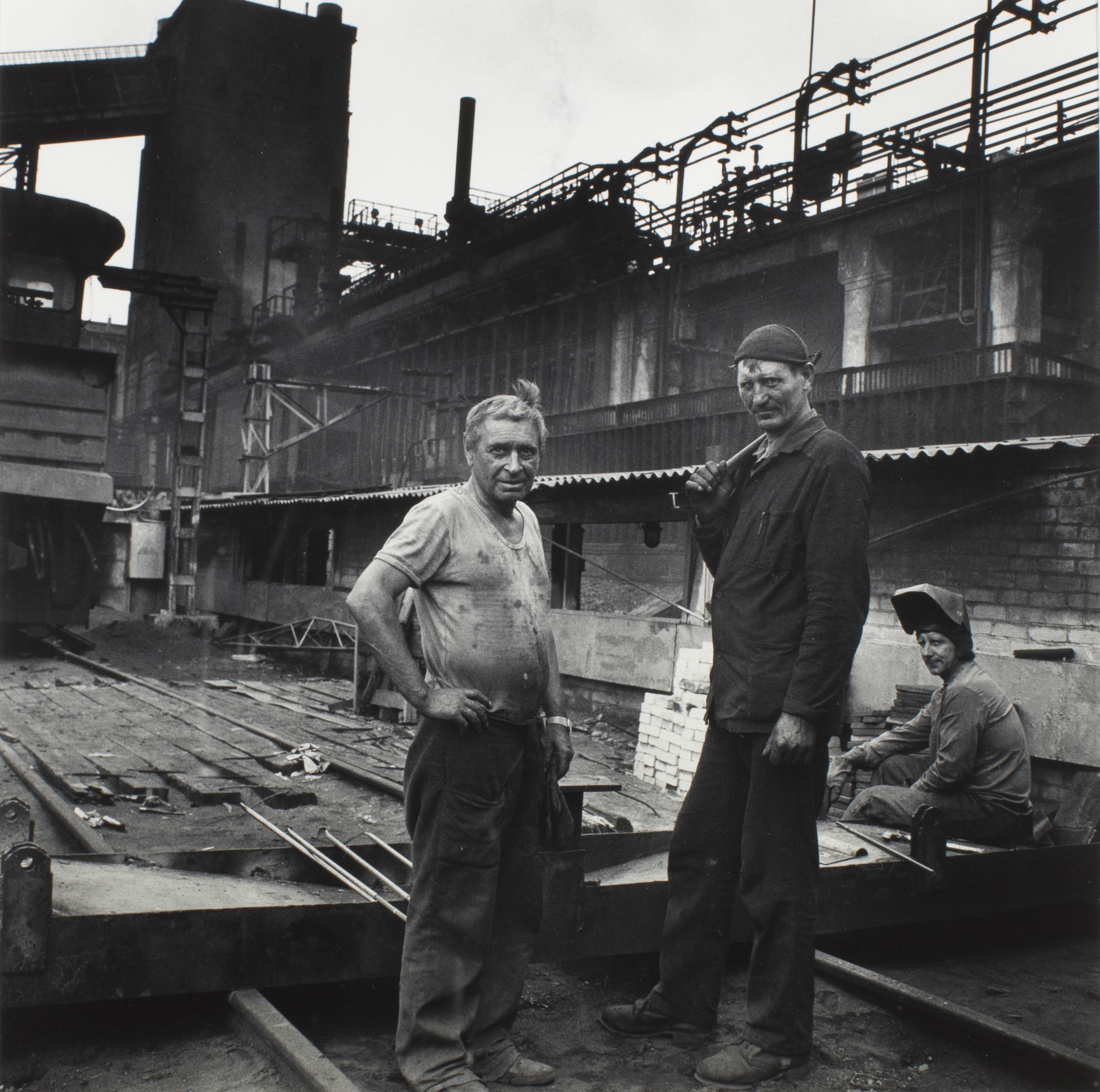 At the D.M.Z. Steelworks, Donetsk, Ukraine, August 1994