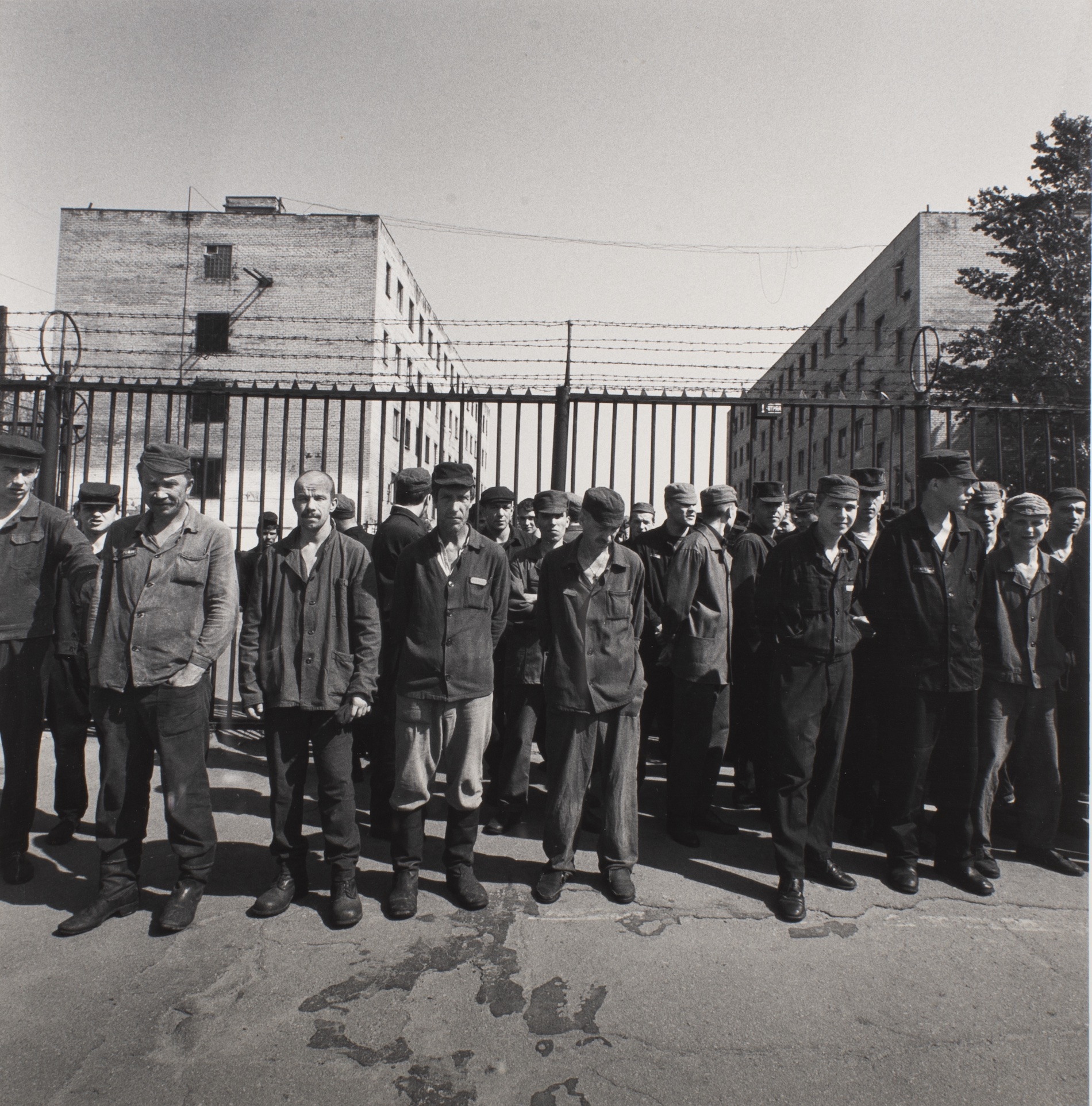 At the Lager N°20/6 Disciplinary Camp, Obukhovo, St. Petersburg, August 1994