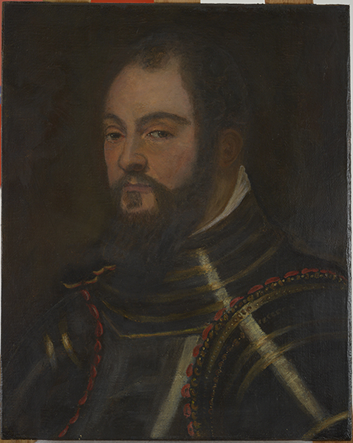 Portrait of a Gentleman in Armor