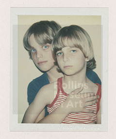 Unidentified Boys (Blue T-Shirt and Colored Ball)