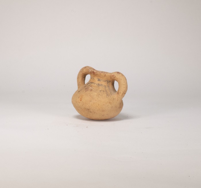 Earthenware Jar Decorated with Geometric Patterns