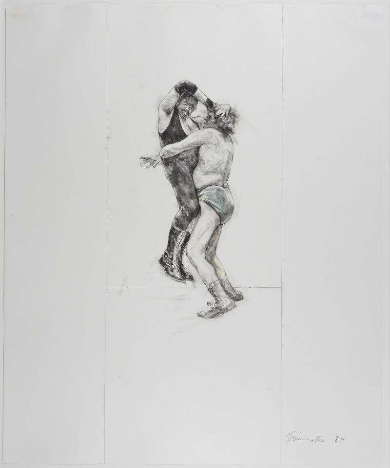 Untitled (Wrestlers)